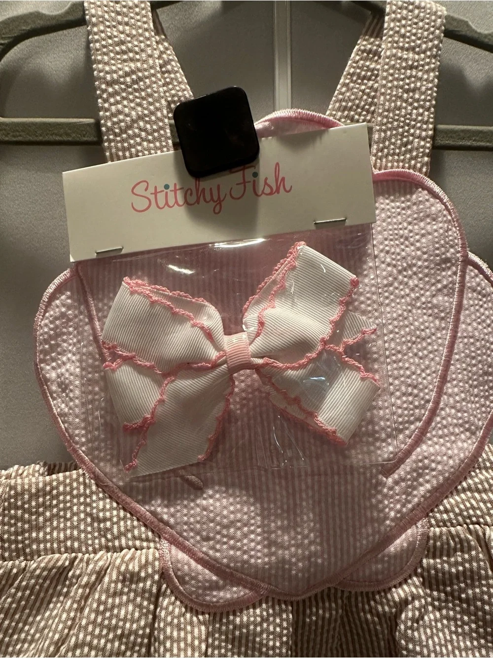 Stitchy Fish soft pink